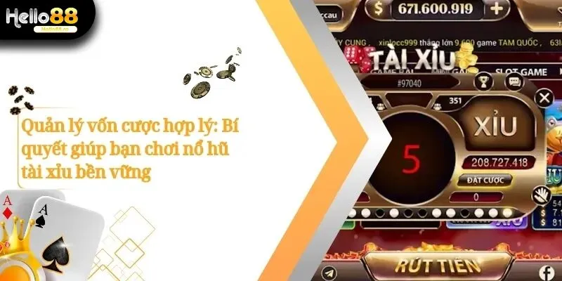 Cách Nổ Hũ Tài Xỉu Và Chiến Lược Thắng Lớn Tại Hello88 4 nổ hũ tài xỉu